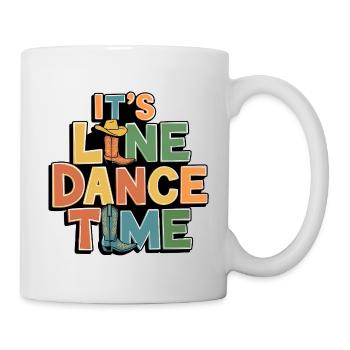 Line Dance Time Line Dancing my passion - Mug - white - Right