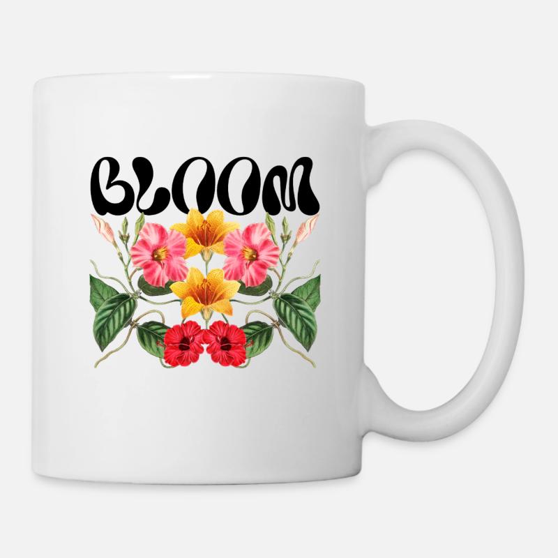 bloom - Tasse - Weiß