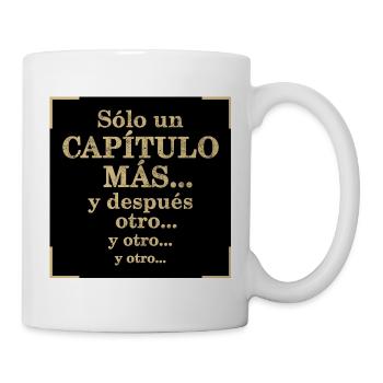 Nur noch ein Kapitel - Tasse - Weiß - Rechts