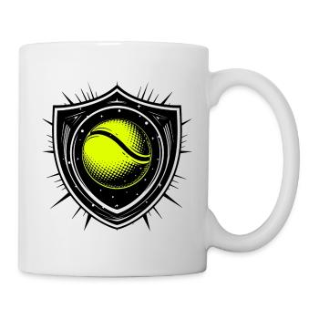 Tennis Sports tennis ball - Mug - white - Right