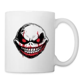 Monstre fantaisie vif - Mug blanc - blanc - Droite