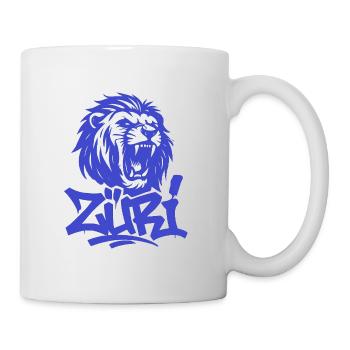 Zürich Löwe - Tasse - Weiß - Rechts