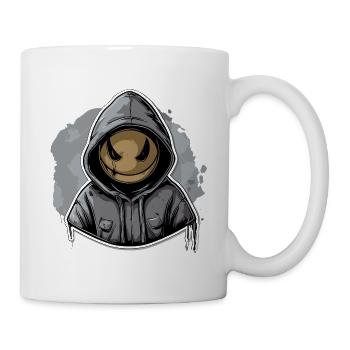 comicstyle kreatur comic gesicht - Tasse - Weiß - Rechts