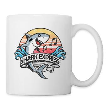 Shark Express Band - Mug - white - Right