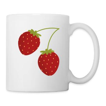 Strawberries - Mug - white - Right