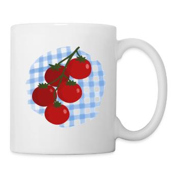 Tomates - Mug blanc - blanc - Droite