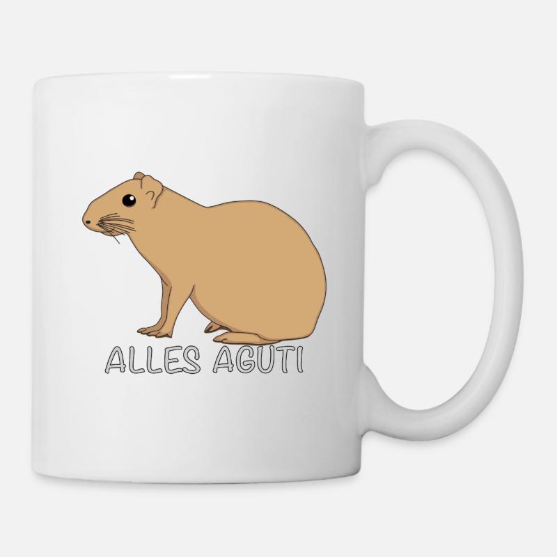 Alles Aguti - Tasse - Weiß