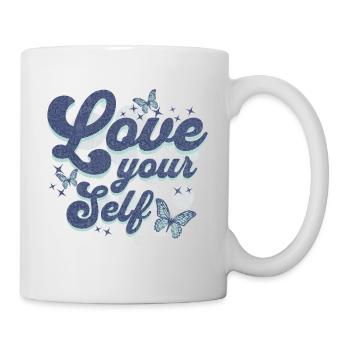 love yourself - Mug - white - Right