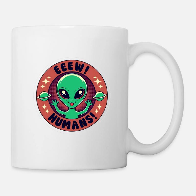 Ew Menschen - Tasse - Weiß