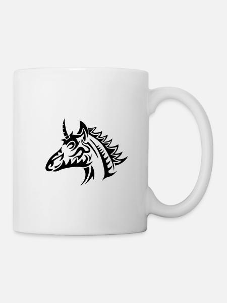 Einhorn - Tasse - Weiß