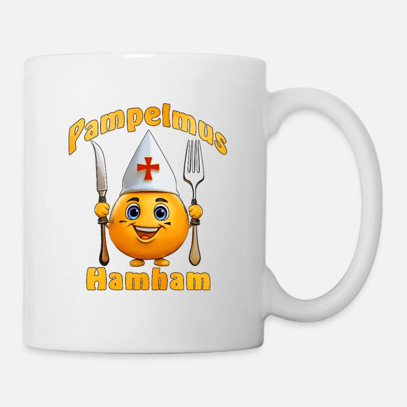 Pampelmus Hamham - Tasse - Weiß