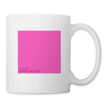 unicorn jam pink - Tasse - Weiß - Rechts
