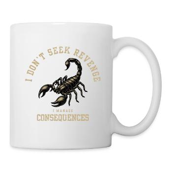 Scorpion – I Don’t Seek Revenge - Tasse - Weiß - Rechts