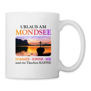 Mondsee Summer - white version - Mug - white - Right