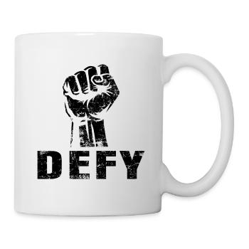 DEFY – The Fist of Resistance - Mug - white - Right
