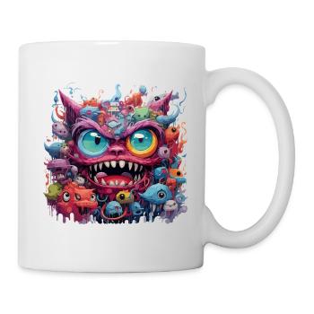 Créature du Chaos - Mug blanc - blanc - Droite