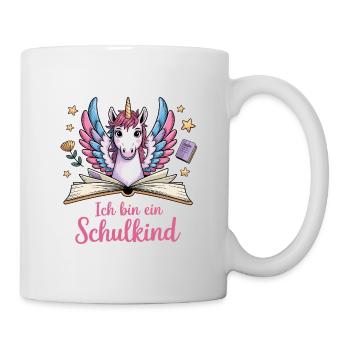 Einschulung Unicorn - I am a schoolchild - Mug - white - Right
