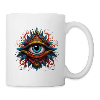 Mysticisme Oeil - Mug blanc - blanc - Droite
