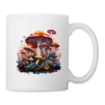 Pilztraum - Tasse - Weiß - Rechts