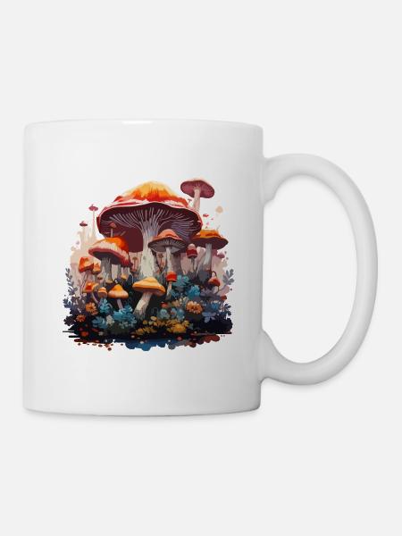 Pilztraum - Tasse - Weiß