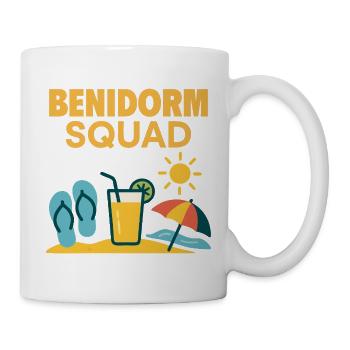 Benidorm Squad Funny Group Vacation - Mug blanc - blanc - Droite