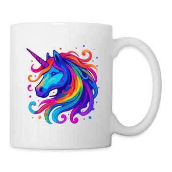 Rainbow Unicorn - Mug - white - Right