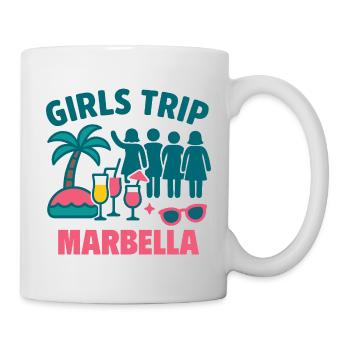Girls Trip Marbella Party - Mug blanc - blanc - Droite