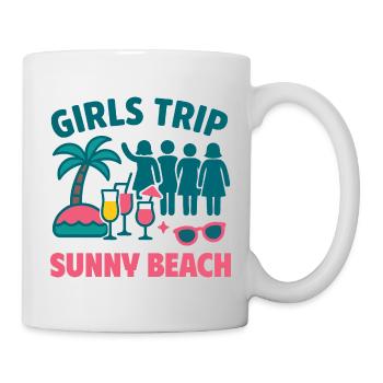 Girls Trip Sunny Beach Party - Mug - white - Right