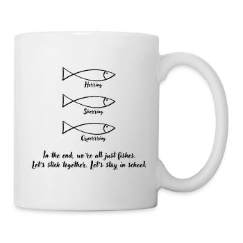 Schulterschluss der Vielfalt - Tasse - Weiß - Rechts