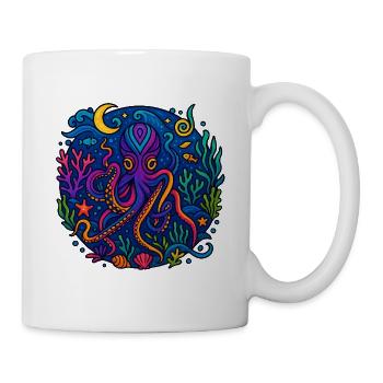 Octopus Magic - Ocean of Fantasy - Mug - white - Right