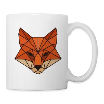 Polygon Fuchs - Tasse - Weiß - Rechts