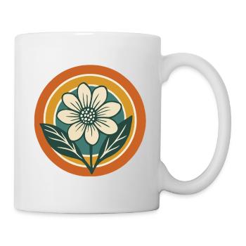 Retro Flower - Mug - white - Right