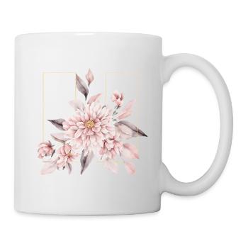 Elegant Blush Floral Design - Mug - white - Right