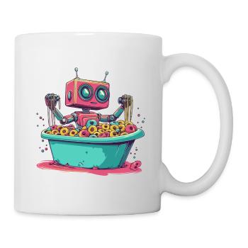 Donut Droid - Mug - white - Right