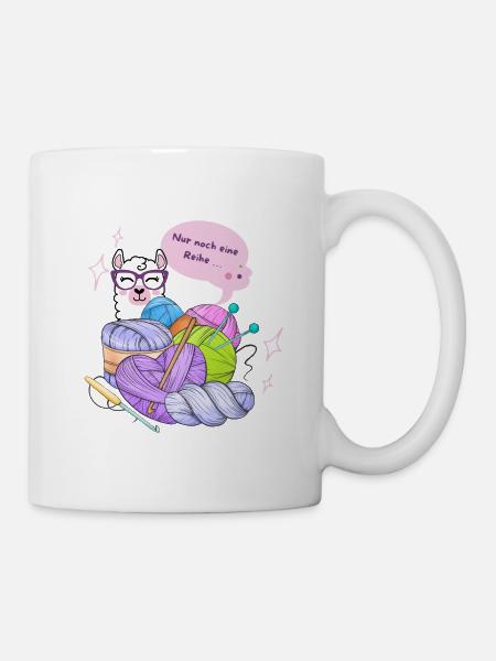Nur noch eine Reihe - Tasse - Weiß