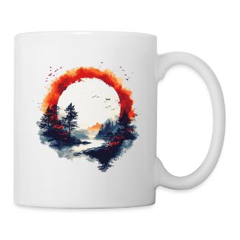 Autumn forest - Mug - white - Right