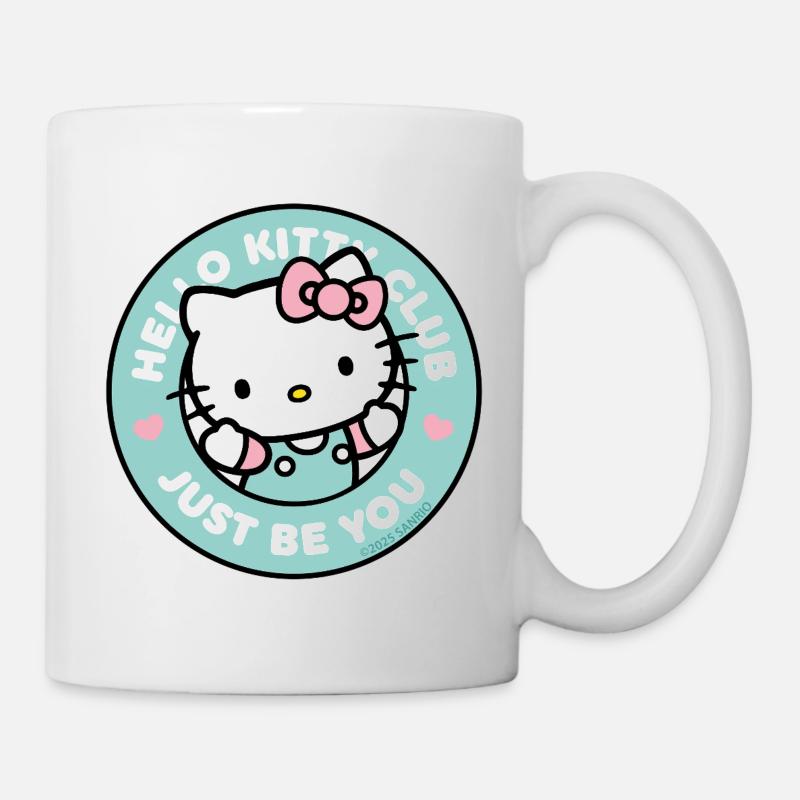 Hello Kitty Just Be You Hello Kitty Club - Tasse - Weiß