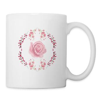 Flower - Tasse - Weiß - Rechts