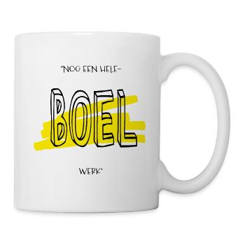Es gibt noch viel zu tun - Tasse - Weiß - Rechts