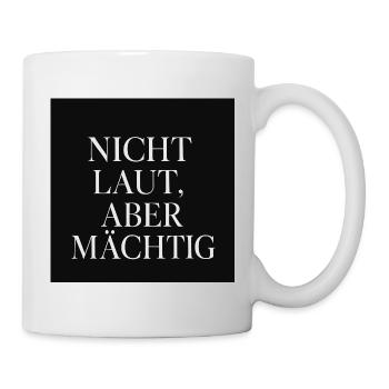 Strong Night, Calm Power Motif - Mug - white - Right