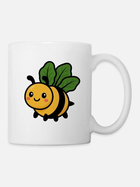 Spinummel - Tasse - Weiß