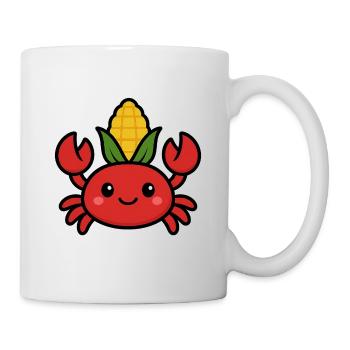 Corncrab - Tasse - Weiß - Rechts
