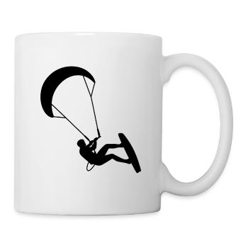Kiters. Kitesurfing - Mug - white - Right