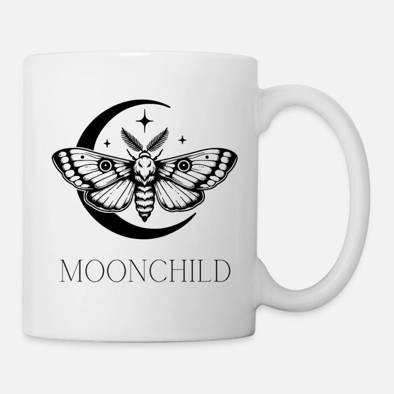 Moonchild - Tasse - Weiß