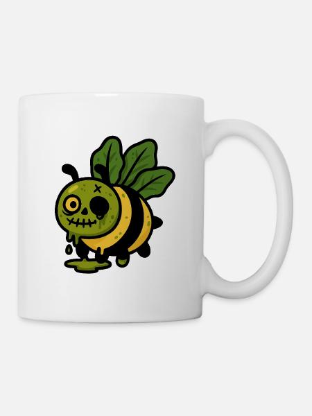 Nekrobee - Mug blanc - blanc