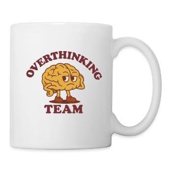 Team zum Überdenken - Tasse - Weiß - Rechts