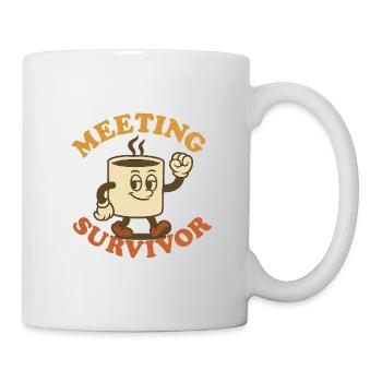 Treffen mit Überlebenden - Tasse - Weiß - Rechts