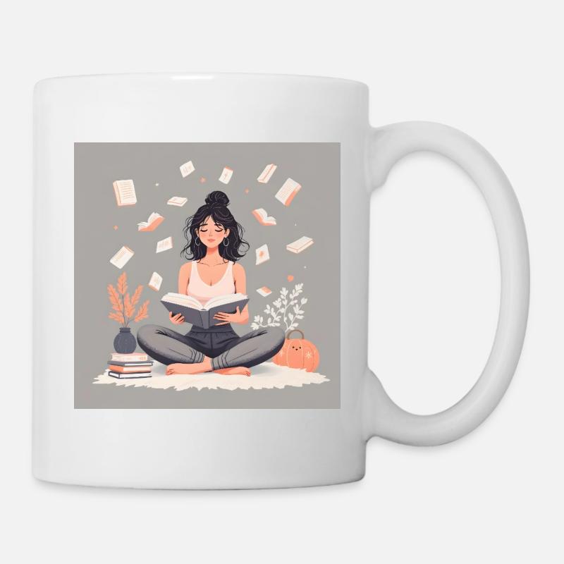 Bookaholic - Mug - white