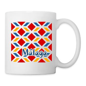 Malaga street walls 2 - Mug - white - Right