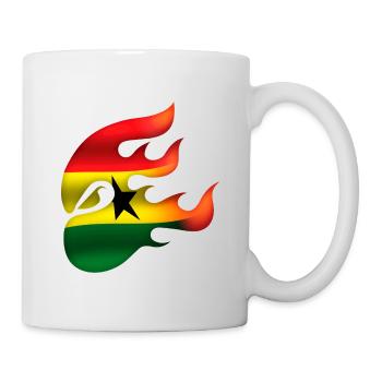 Ghana Flag - Ghana - Ninja - Mug - white - Right